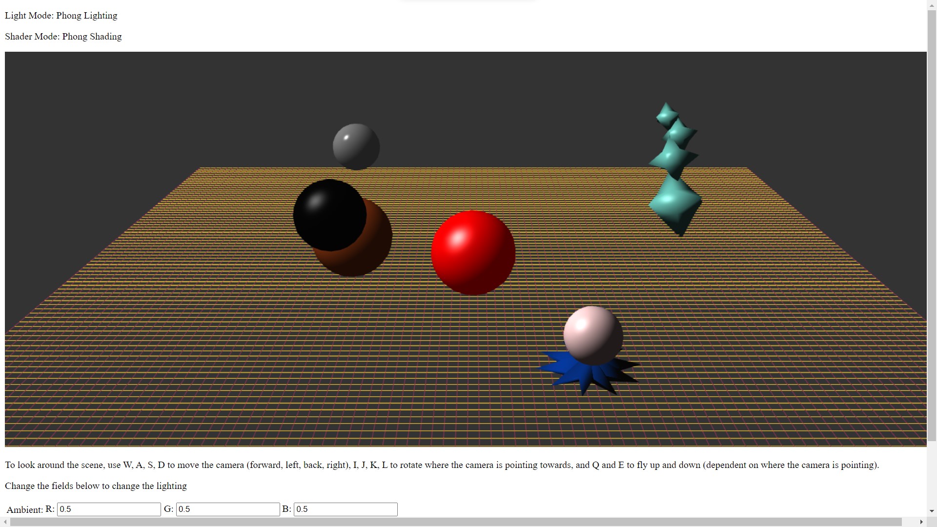 WebGL Project - Click on the button below to learn more!